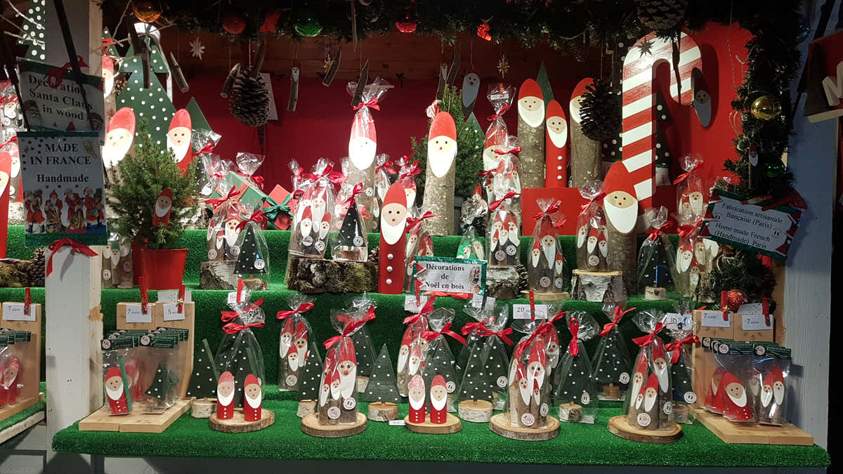 Décorations de Noël en bois fabriquées à la main par Légende de Noël