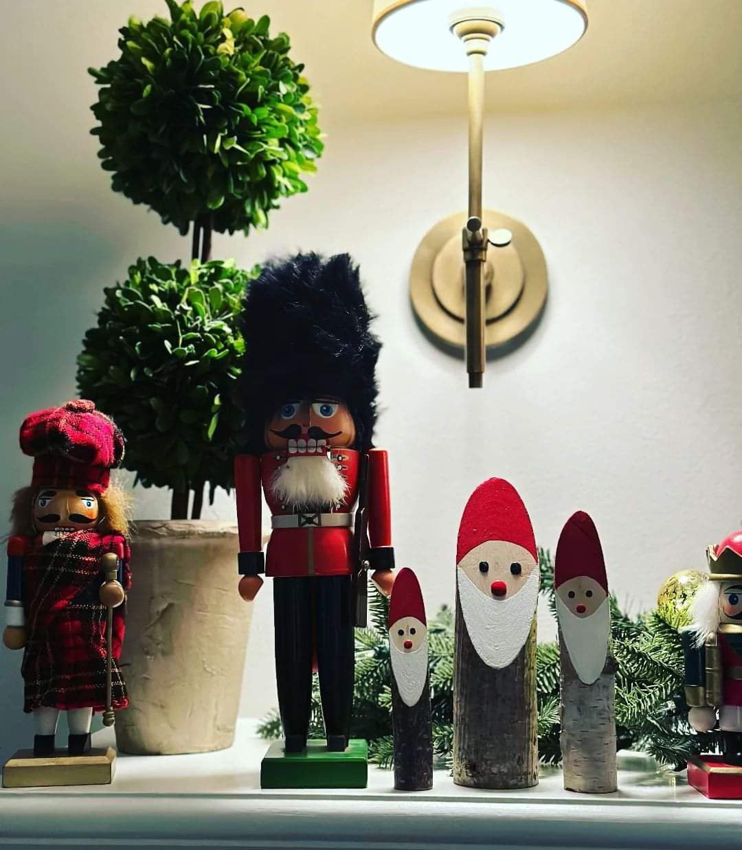 Décoration de Noël en bois Légende de Noël, photo envoyée par un client