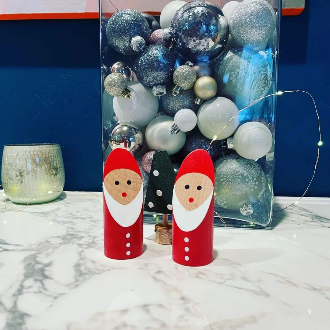 Décoration de Noël en bois Légende de Noël, photo envoyée par un client