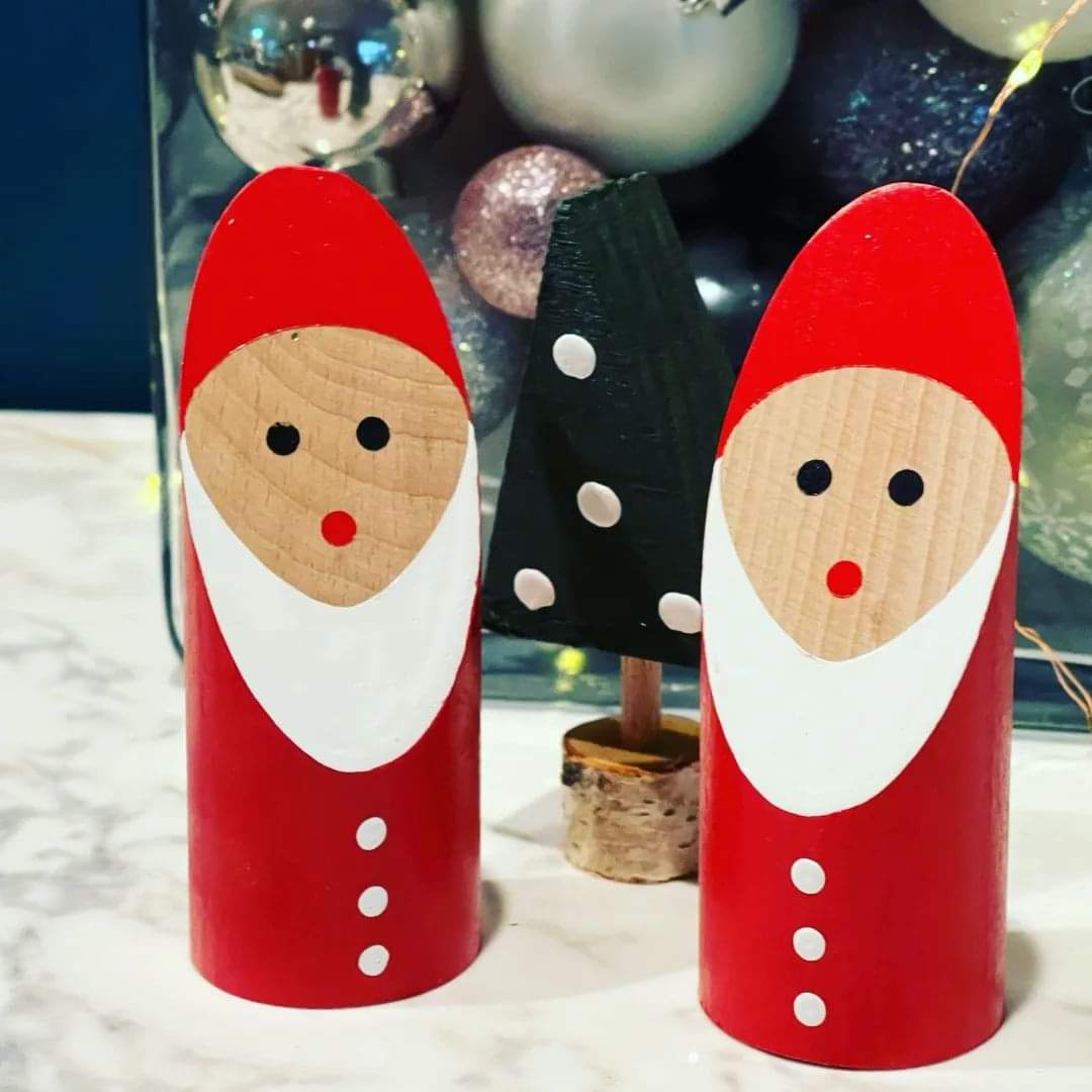 Décoration de Noël en bois Légende de Noël, photo envoyée par un client
