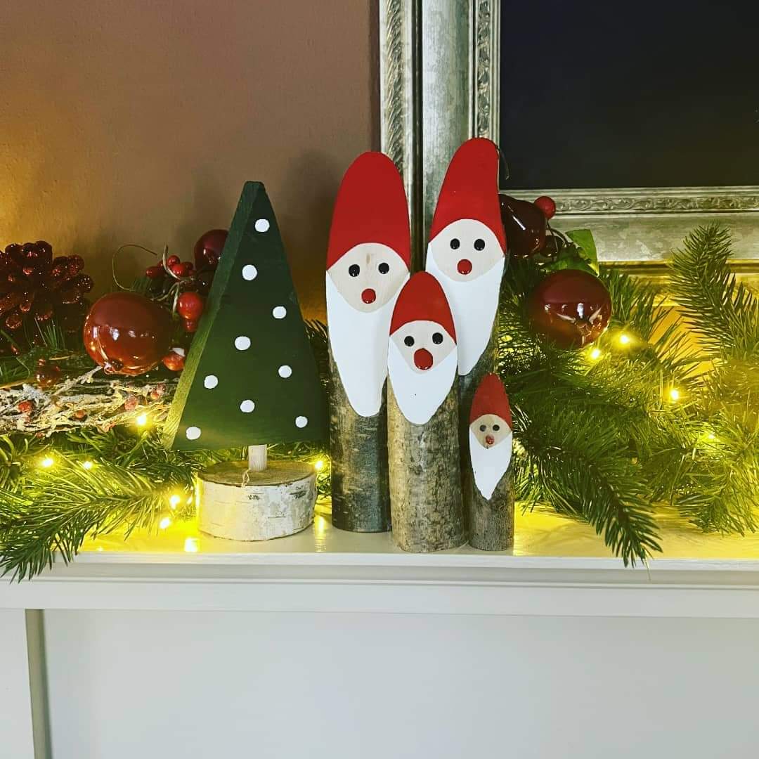 Décoration de Noël en bois Légende de Noël, photo envoyée par un client