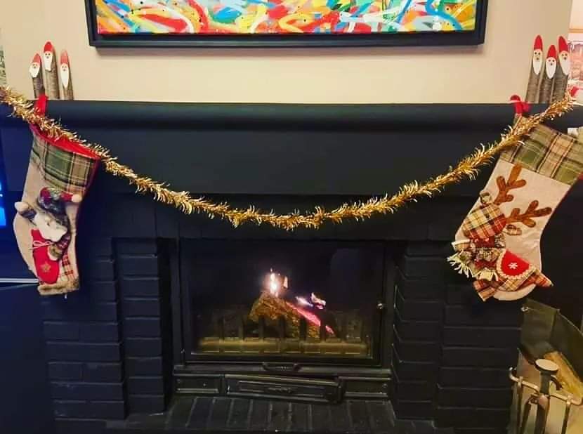 Décoration de Noël en bois Légende de Noël, photo envoyée par un client