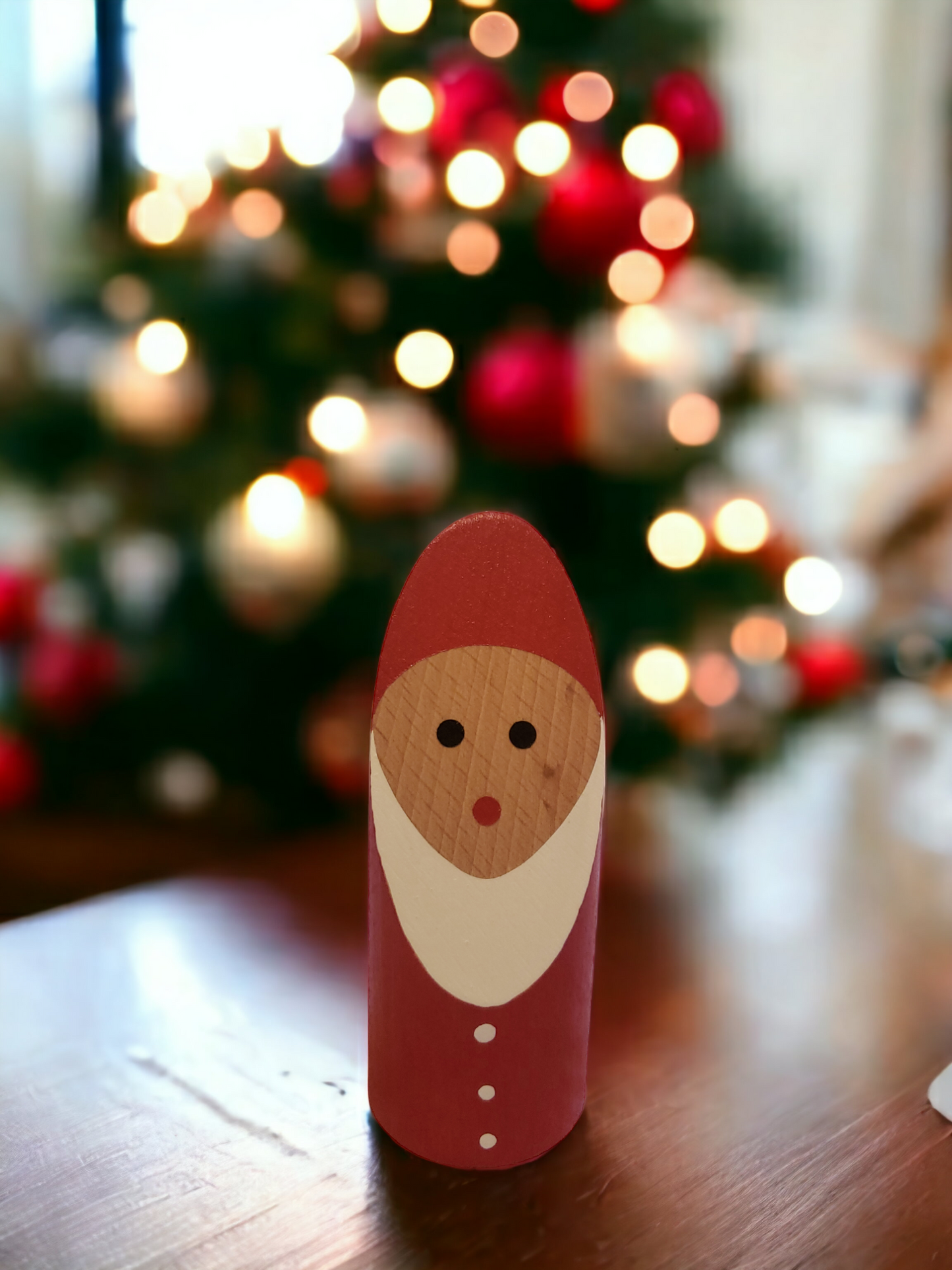 Petit père noël en bois