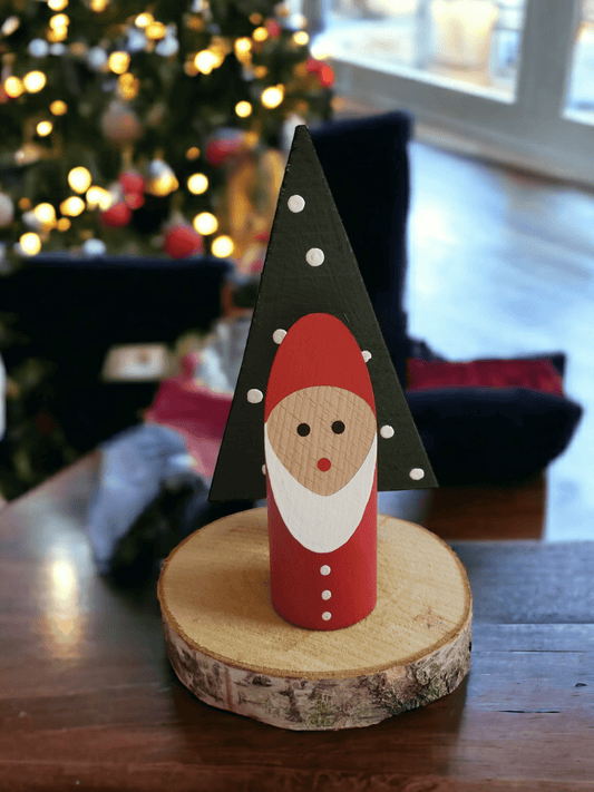 Tablette décorative de Noël en bois, best-seller fait main